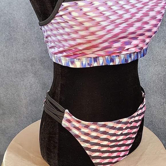 Reebok Live Life Active Watercolor 2-piece Bikini Set - Picture 5 of 15